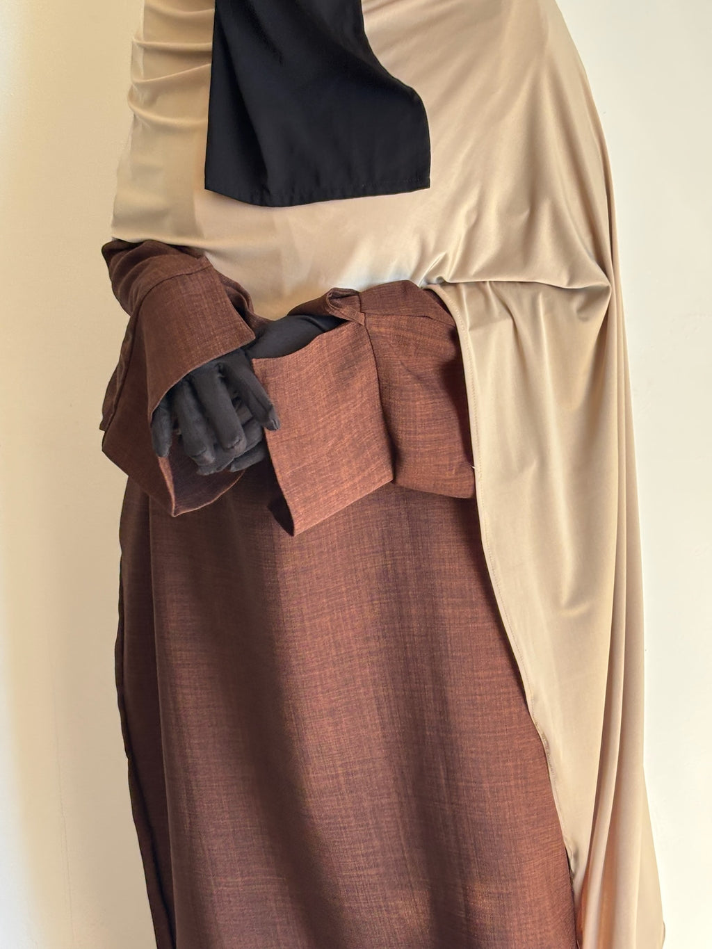 Abaya Effet Lin