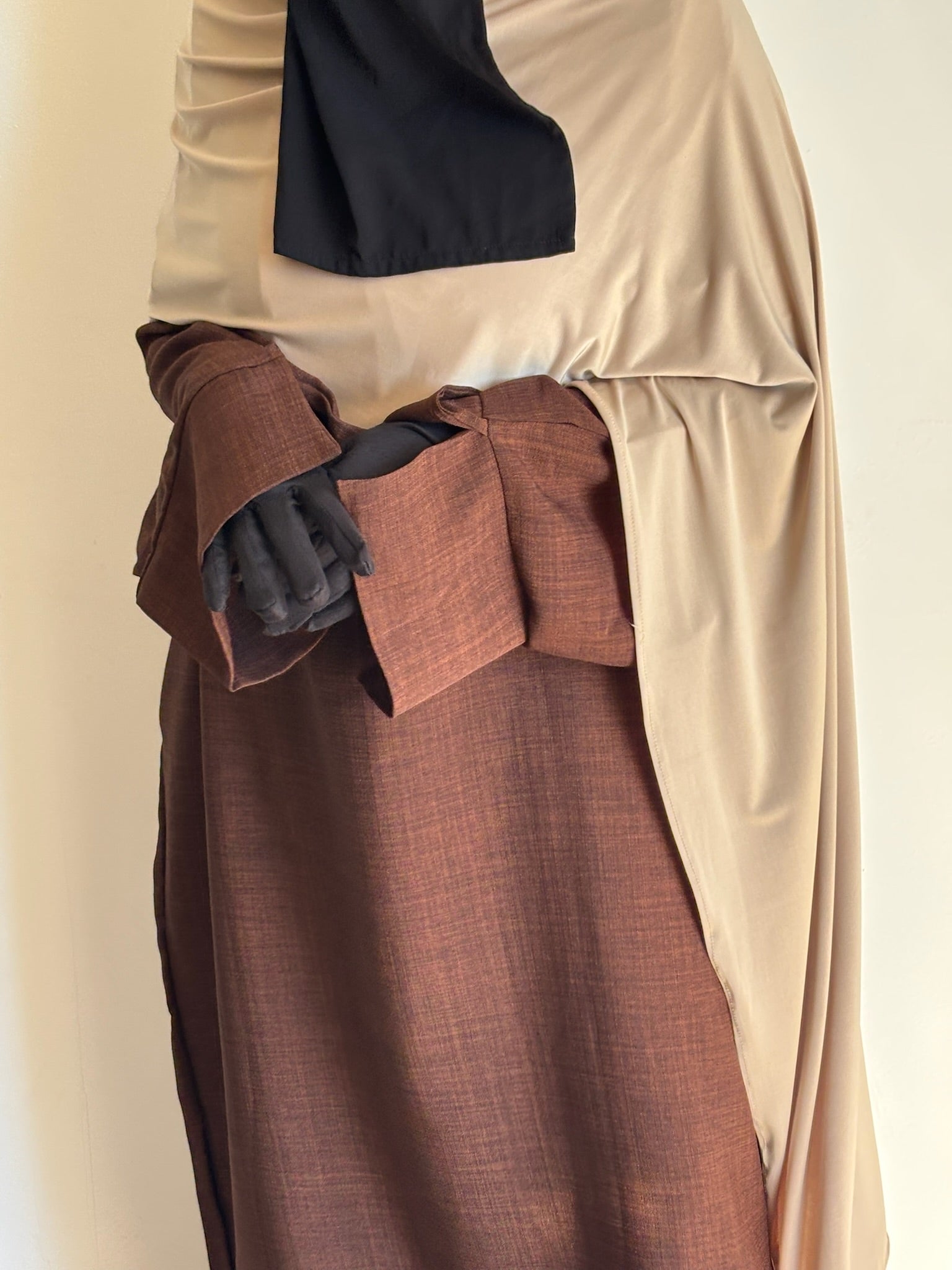 Abaya Effet Lin