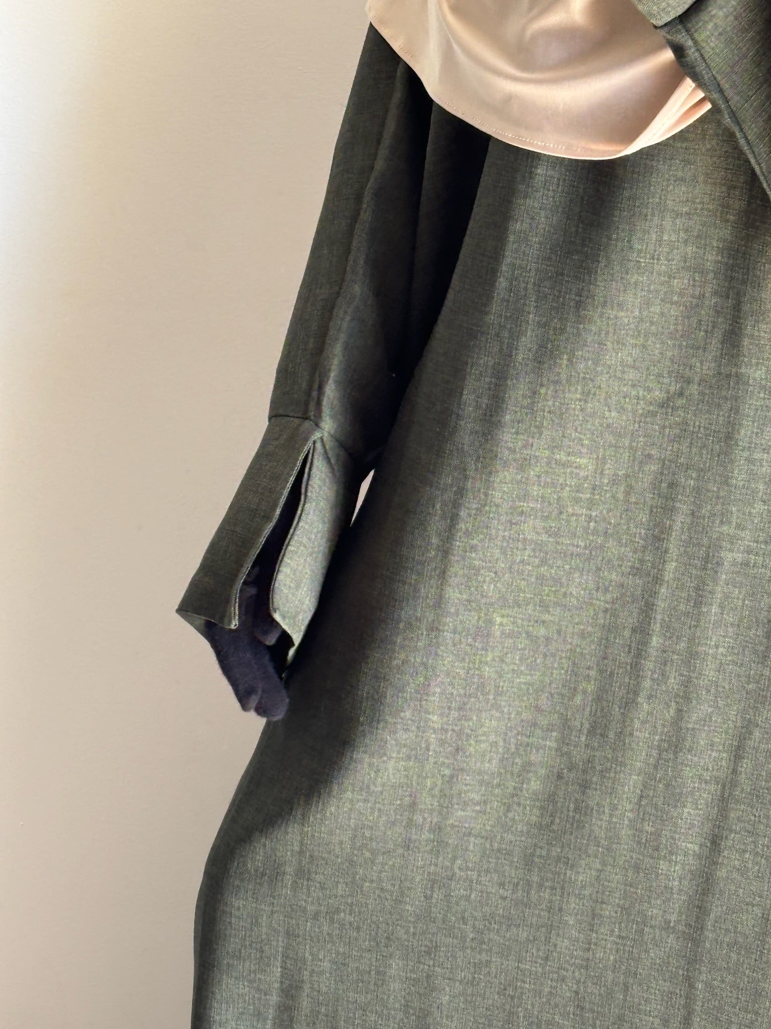 Abaya Effet Lin