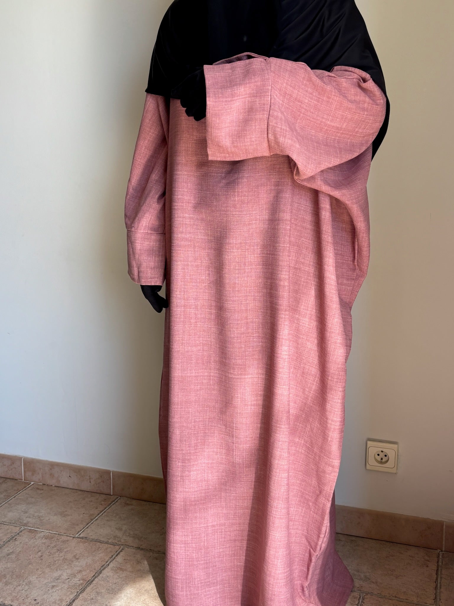 Abaya Effet Lin